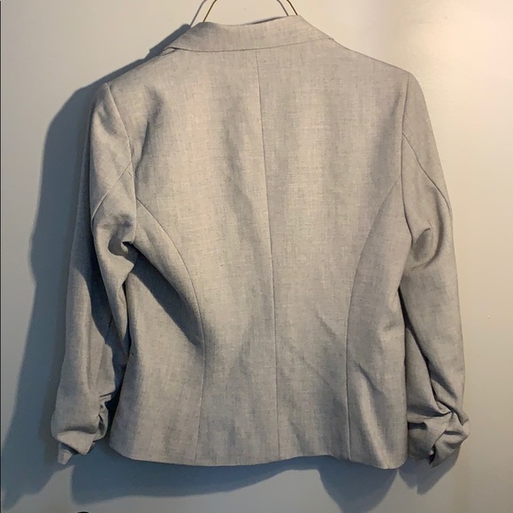 amanda + chelsea signature blazer - grey size 6 - Picture 7 of 7